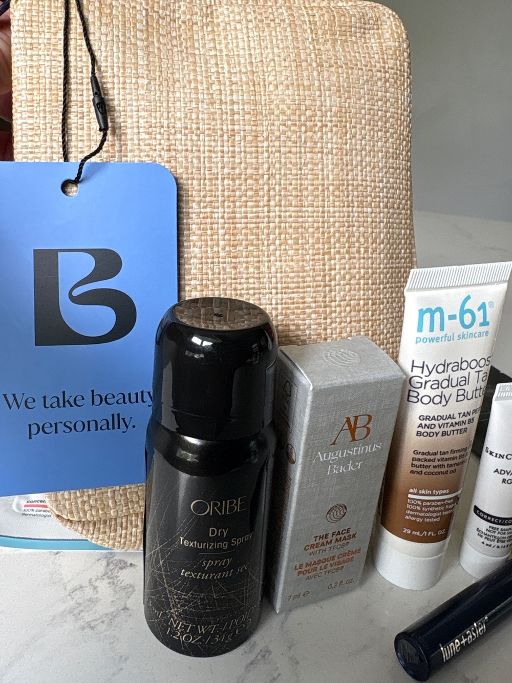 Beauty Set (11 pieces) Oribe, m-61, supergoop, SkinCeuticals, molton brown, AB.